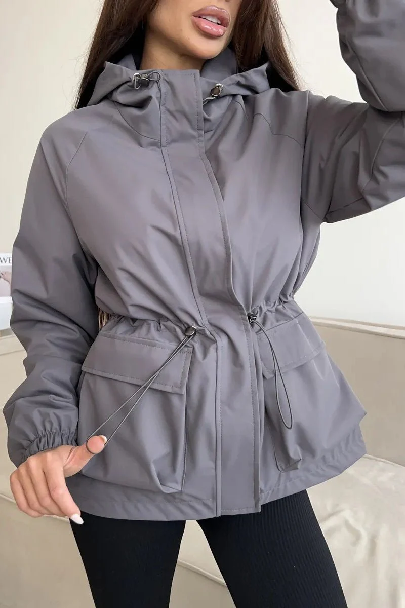 Adelia Waterproof Hooded Jacket - Image 2