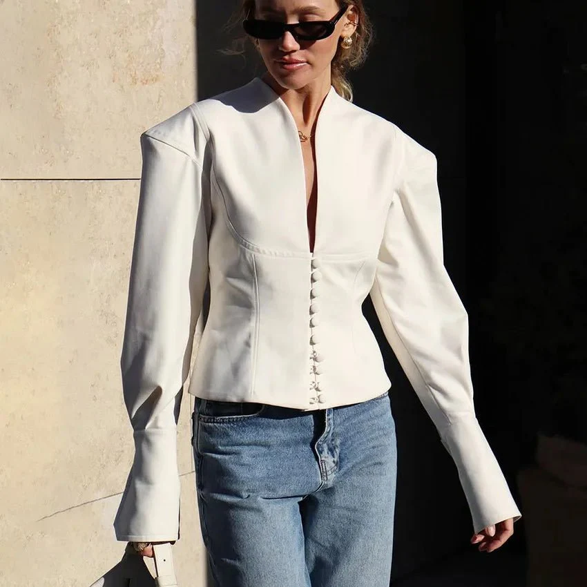 Bethany Cinched Waist Blazer