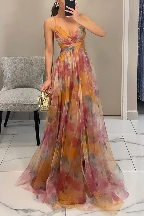 Bianca Floral V-Neck Maxi Dress - Image 6