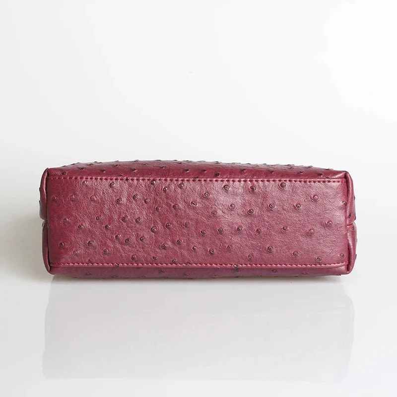 Bianca Ostrich Pattern Bag - Image 6