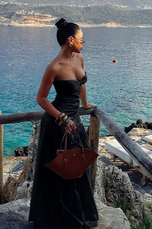 Camille Cut-Out Strapless Maxi Dress - Image 6
