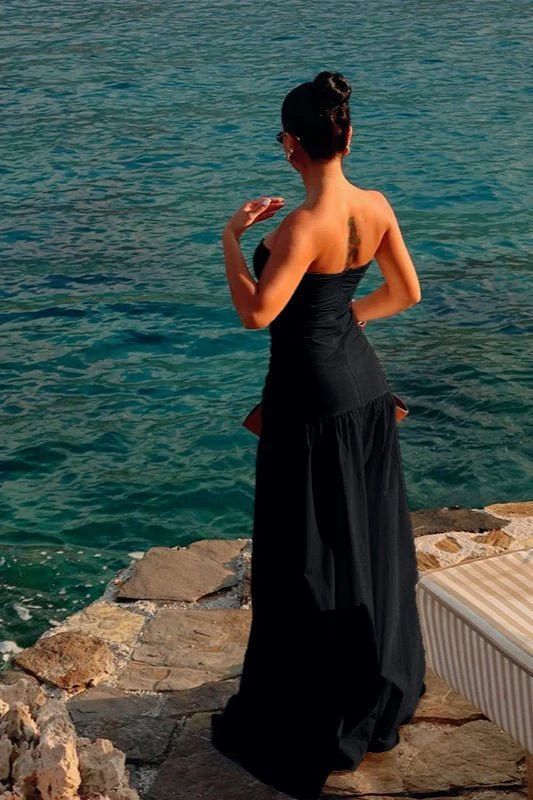 Camille Cut-Out Strapless Maxi Dress - Image 8