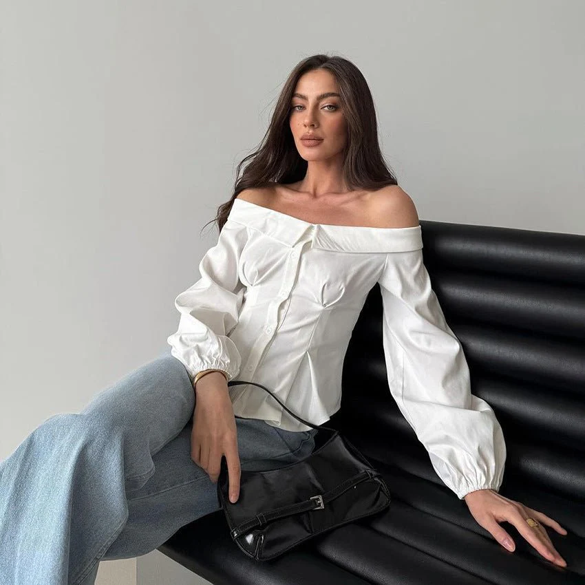 Catherine Off Shoulder Top - Image 2