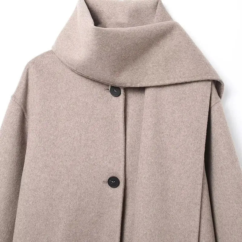 Cecille Coat with Scarf - Image 8