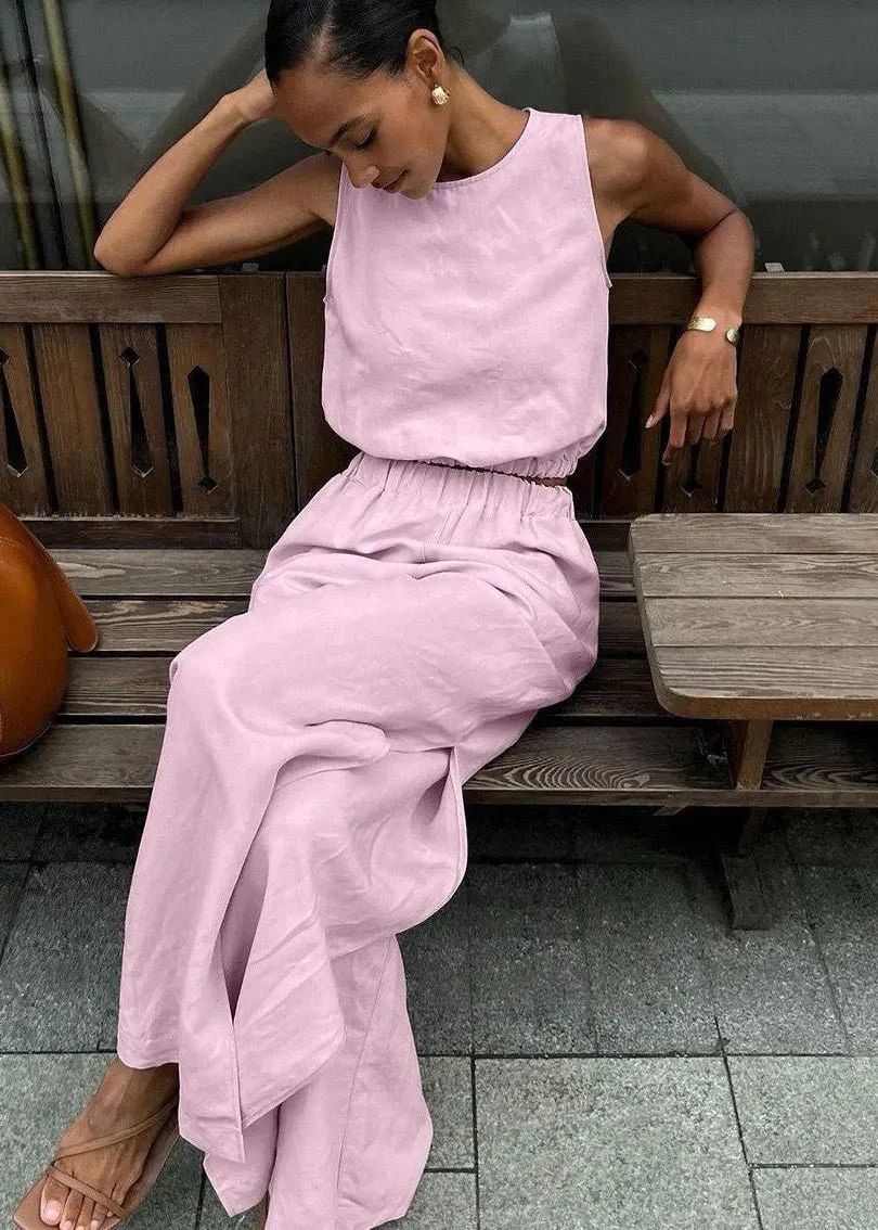 Celeste Wide-Leg Palazzo Set - Image 5