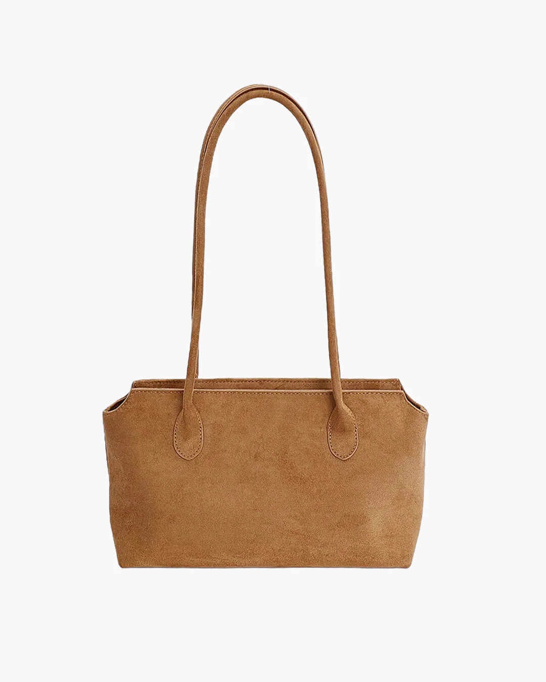 Claudine Faux Suede Shoulder Bag - Image 8