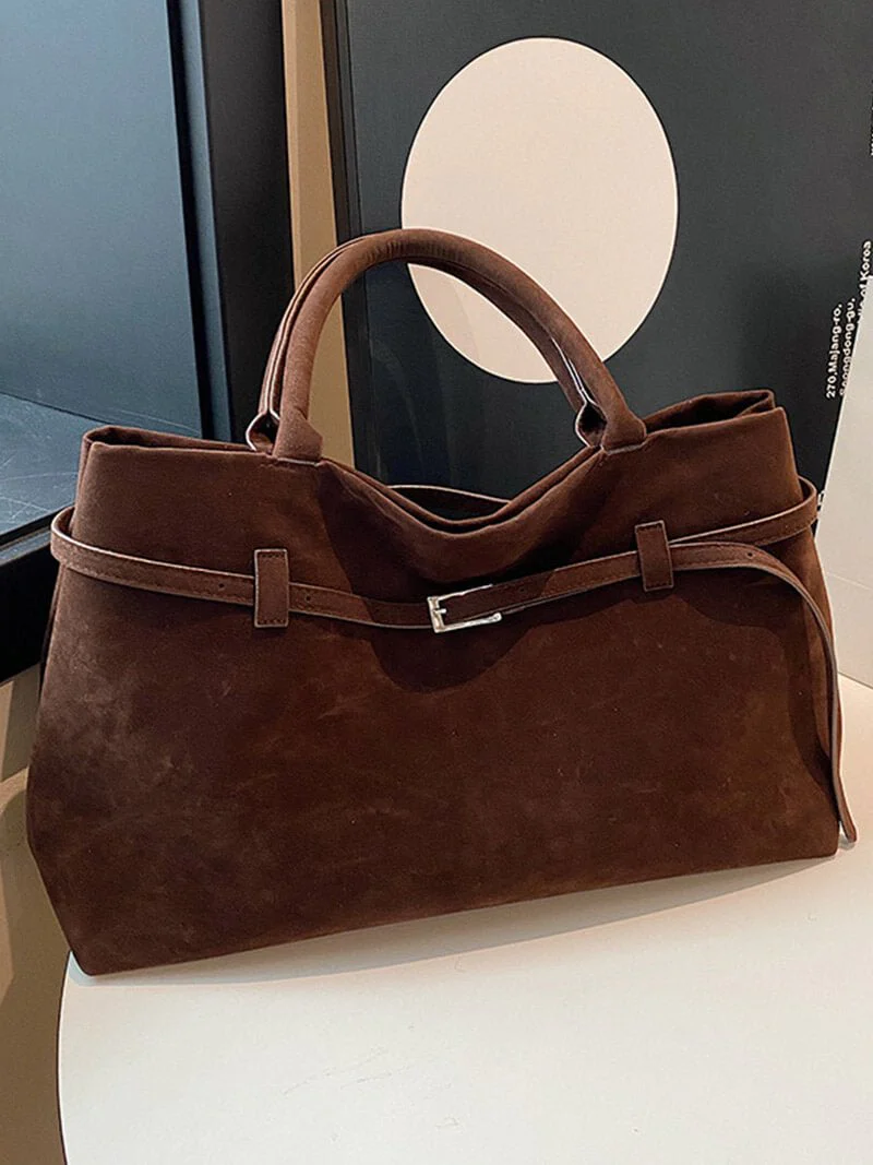 Dalila Suede Bag - Image 13
