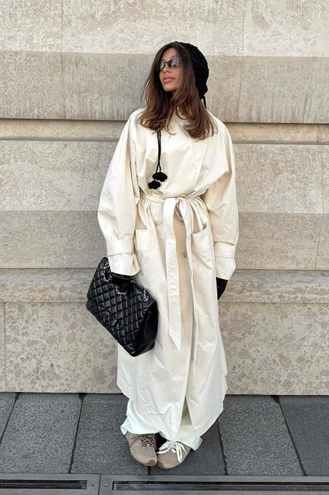 Danielle Belted Trench Coat
