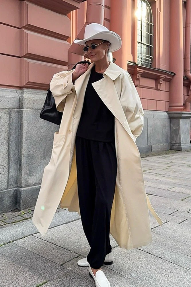 Danielle Belted Trench Coat - Image 5