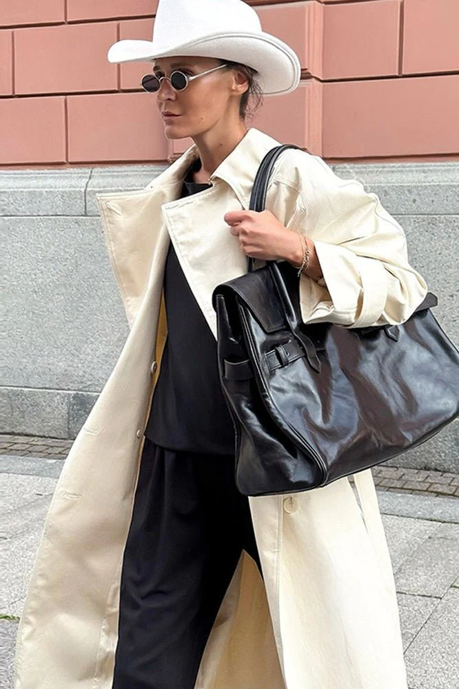 Danielle Belted Trench Coat - Image 6