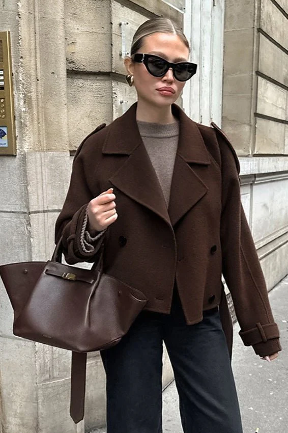 Daphne Short Autumn Winter Coat - Image 2