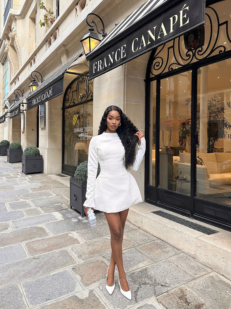 Elysia Mini Dress - Image 6