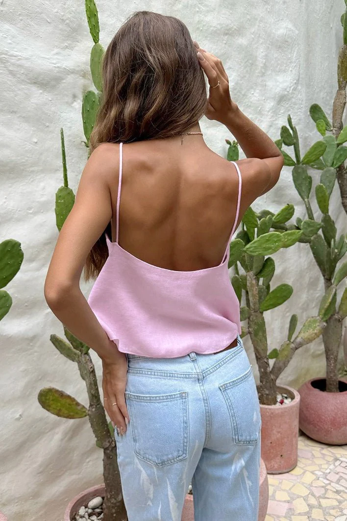 Eunice Cutout Slip Crop Top - Image 8