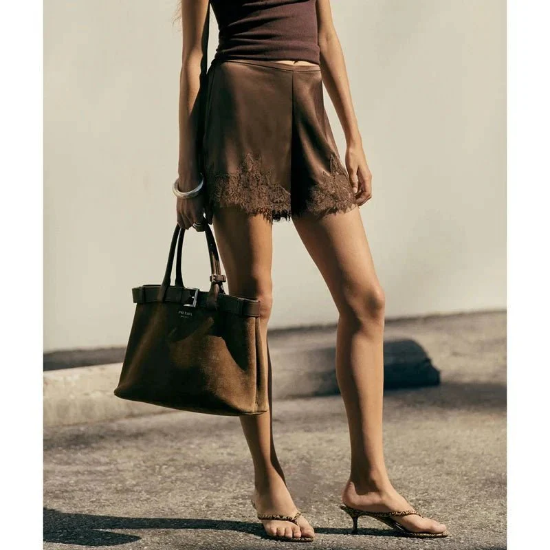 Fiora Satin Shorts - Image 10