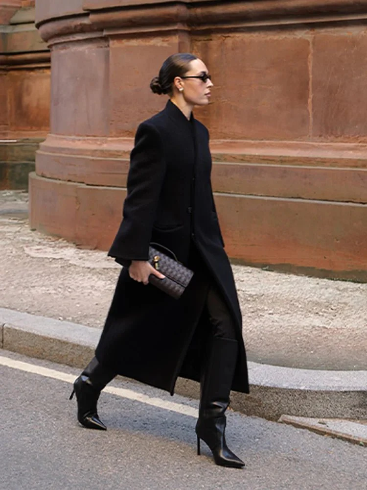 Genevieve Tailored Maxi Coat - Image 8