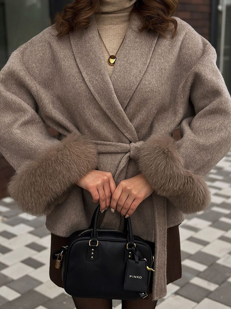 Grace Faux Fur Coat - Image 19