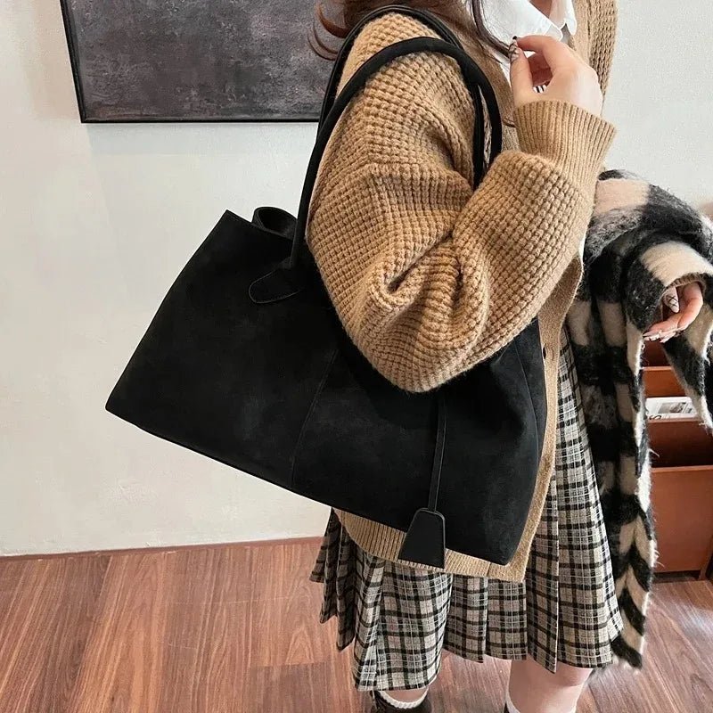 Joan Vegan Suede Bag - Image 5