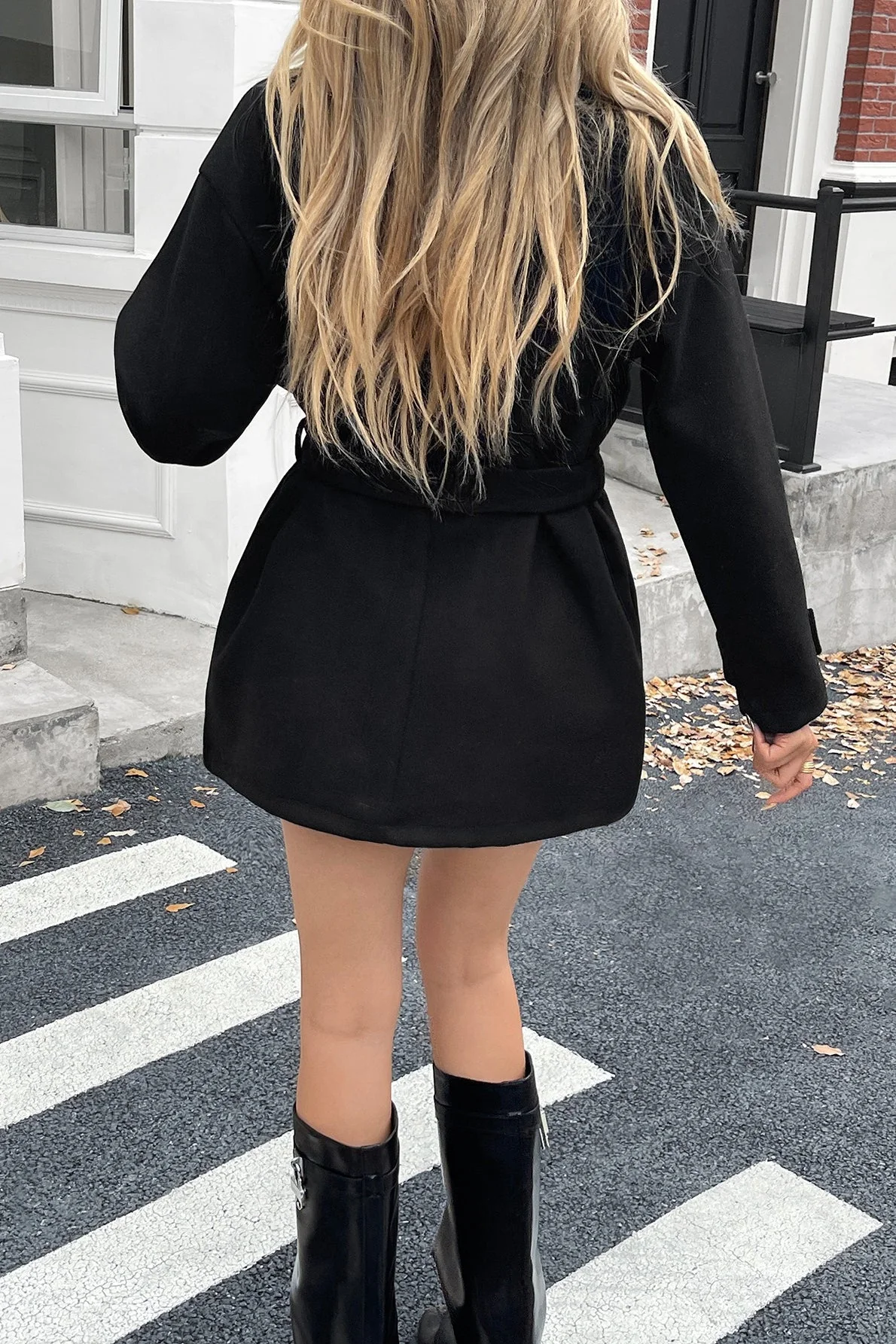 Jolina Belted Coat - Image 4