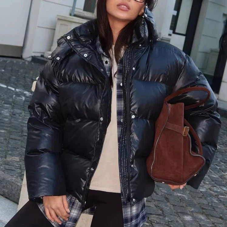 Judy Crop Puffer Jacket - Image 3