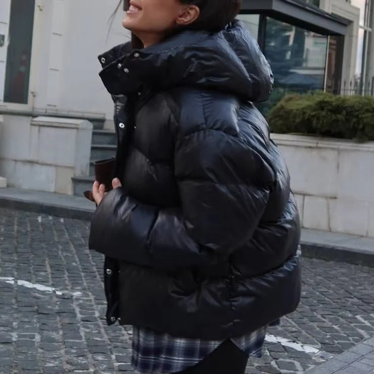 Judy Crop Puffer Jacket - Image 4