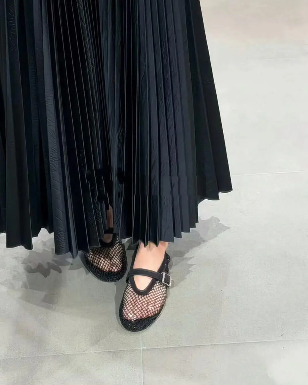 Laurette Buckled Ballet Flat Shoes