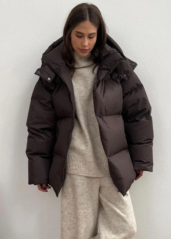 Leila Detachable Hood Puffer Jacket - Image 5