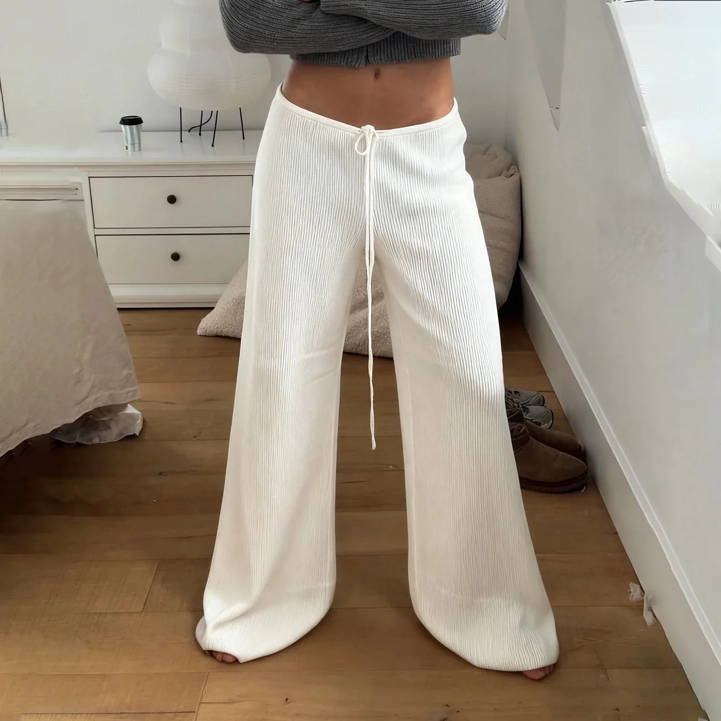 Lorena Knitted Lounge Pants - Image 4