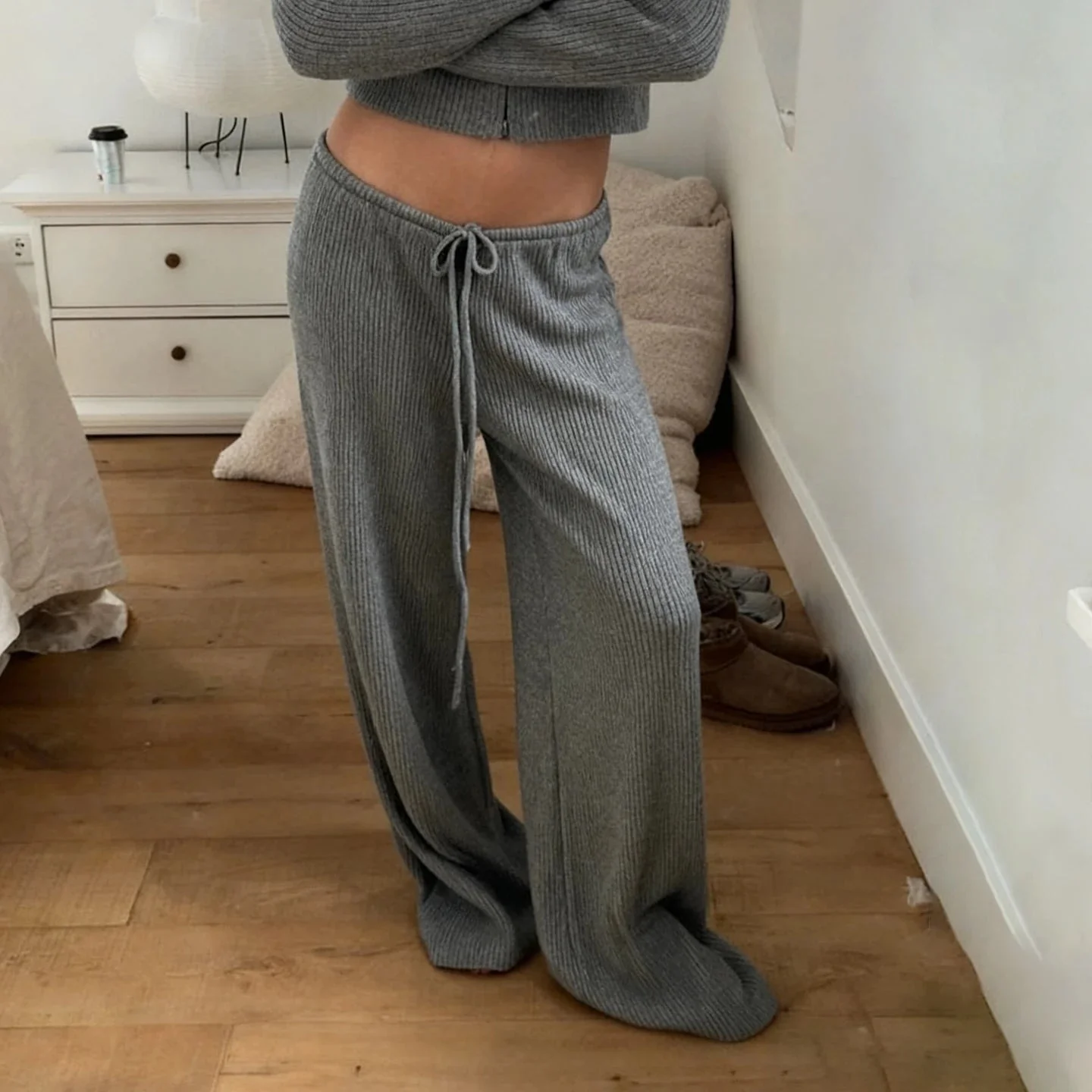 Lorena Knitted Lounge Pants - Image 6