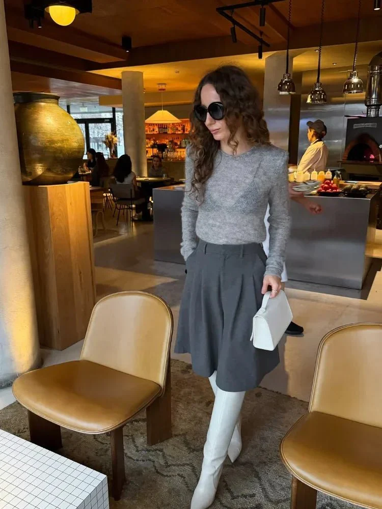 Maricar Slim Fit Sheer Pullover - Image 7