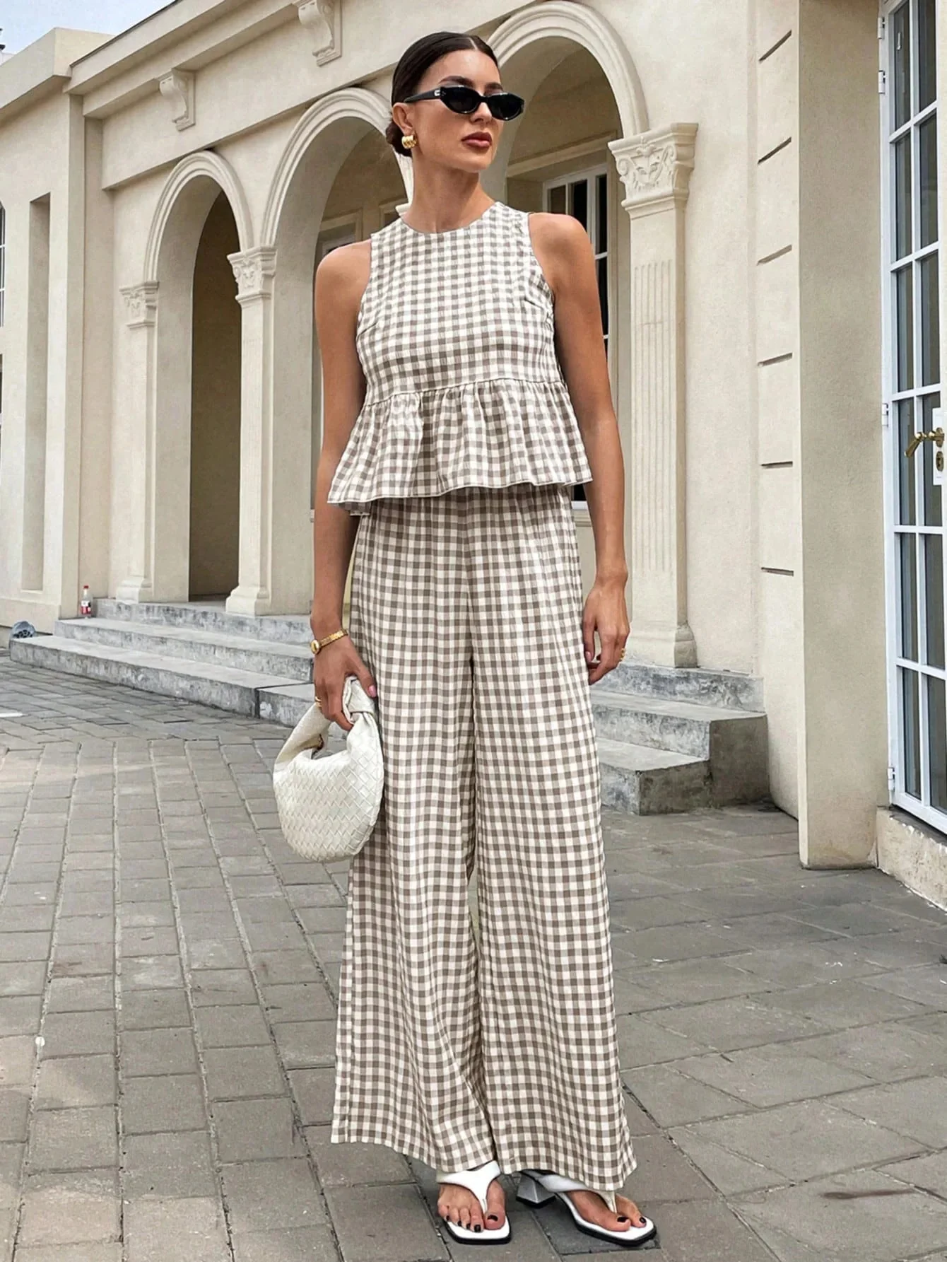 Mei Lattice Ruffled Two-Piece Set - Image 5