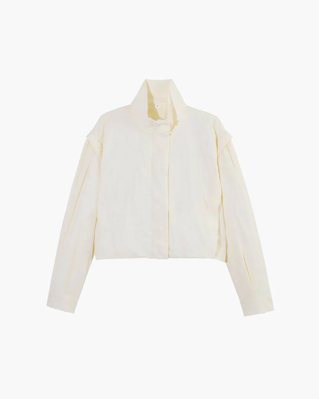 Melisande High Collar Cropped Jacket - Image 6