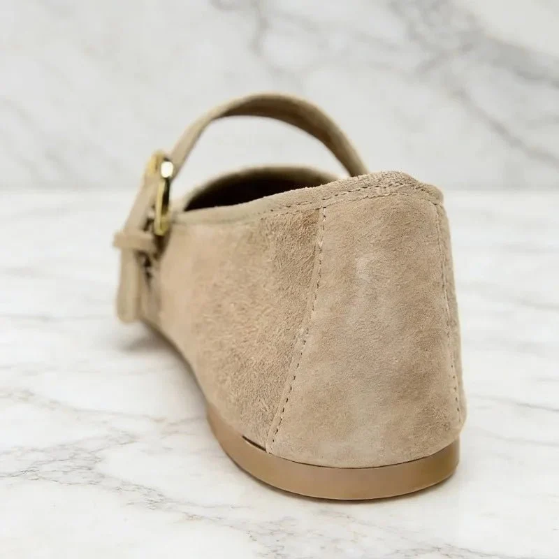 Morgana Suede Ballet Flats - Image 4