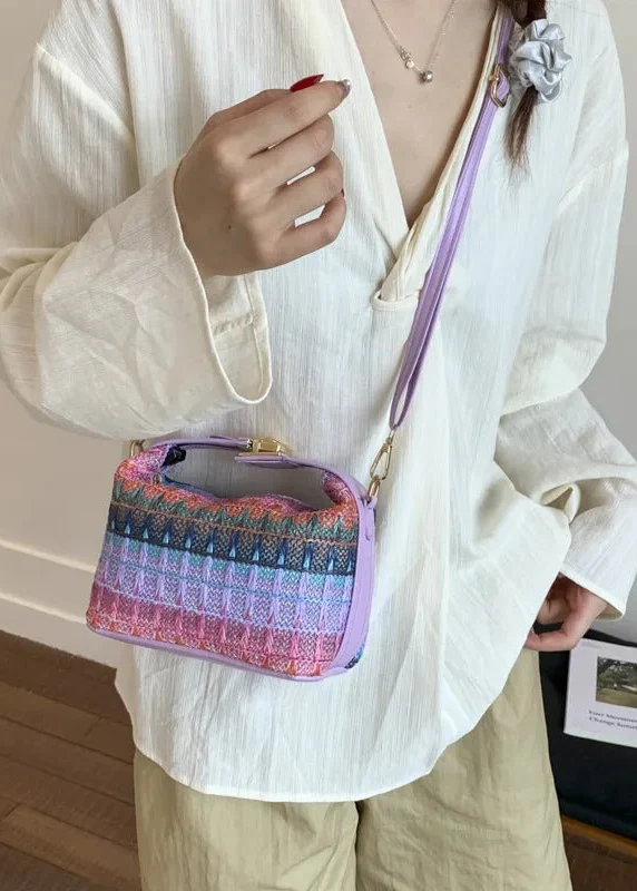 Raphaela Woven Raffia Sling Bag - Image 2