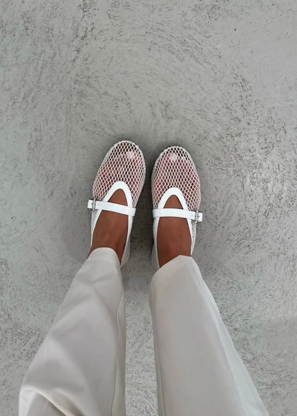 Rebecca Mesh Ballet Flats - Image 10
