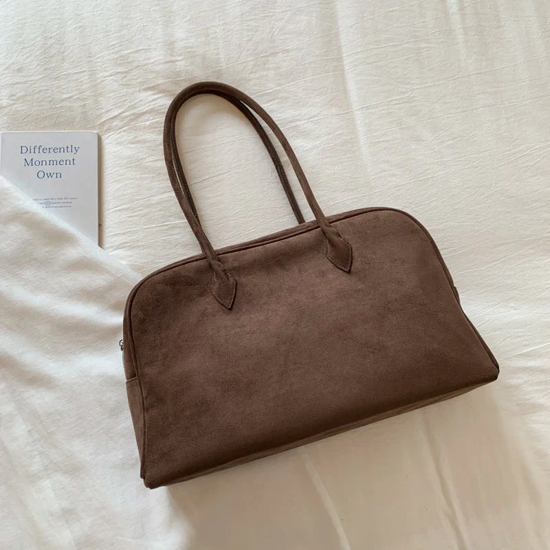 Sandra Suede Tote Bag - Image 2