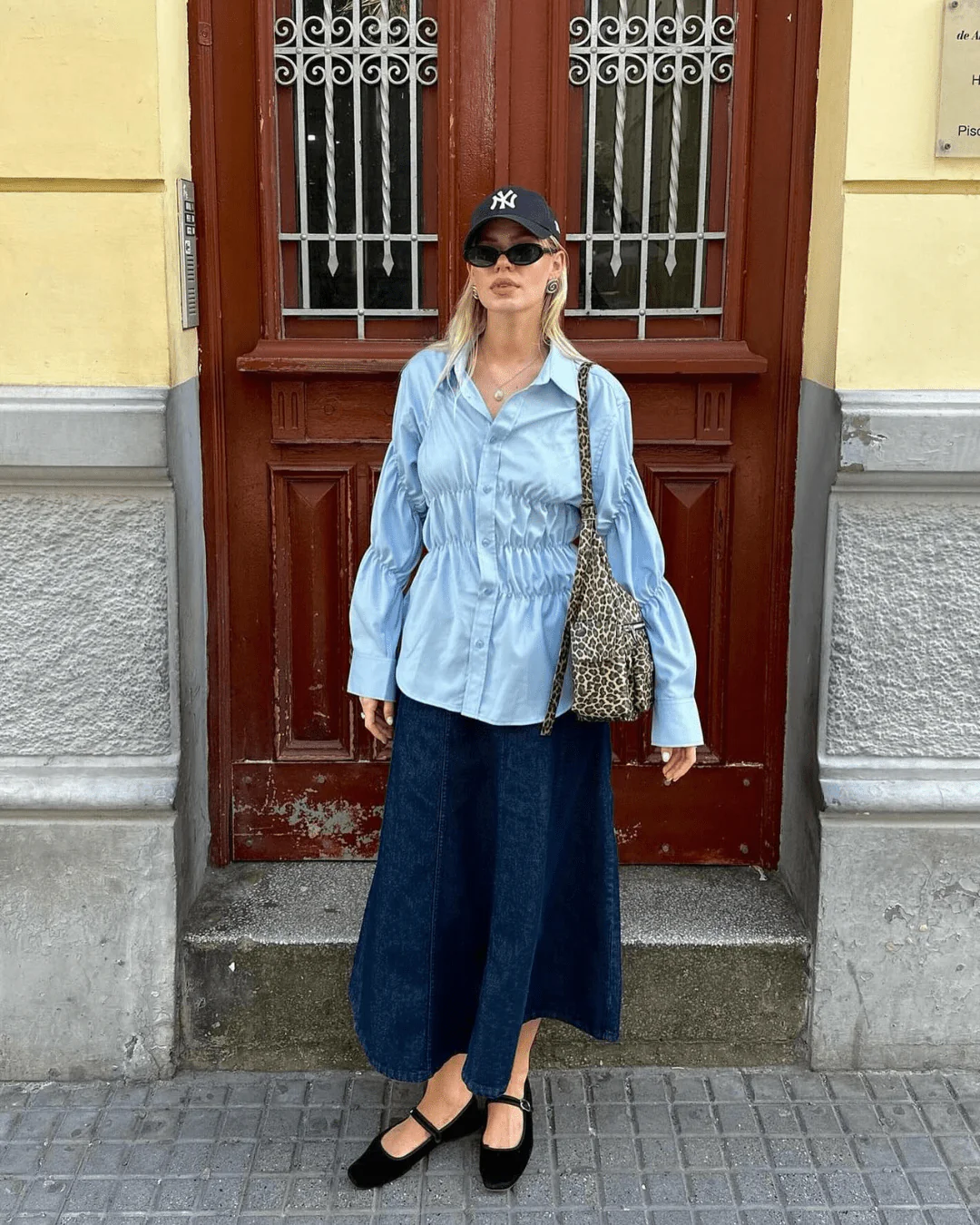 Suzette Long Sleeve Scrunched Shirt - Image 5