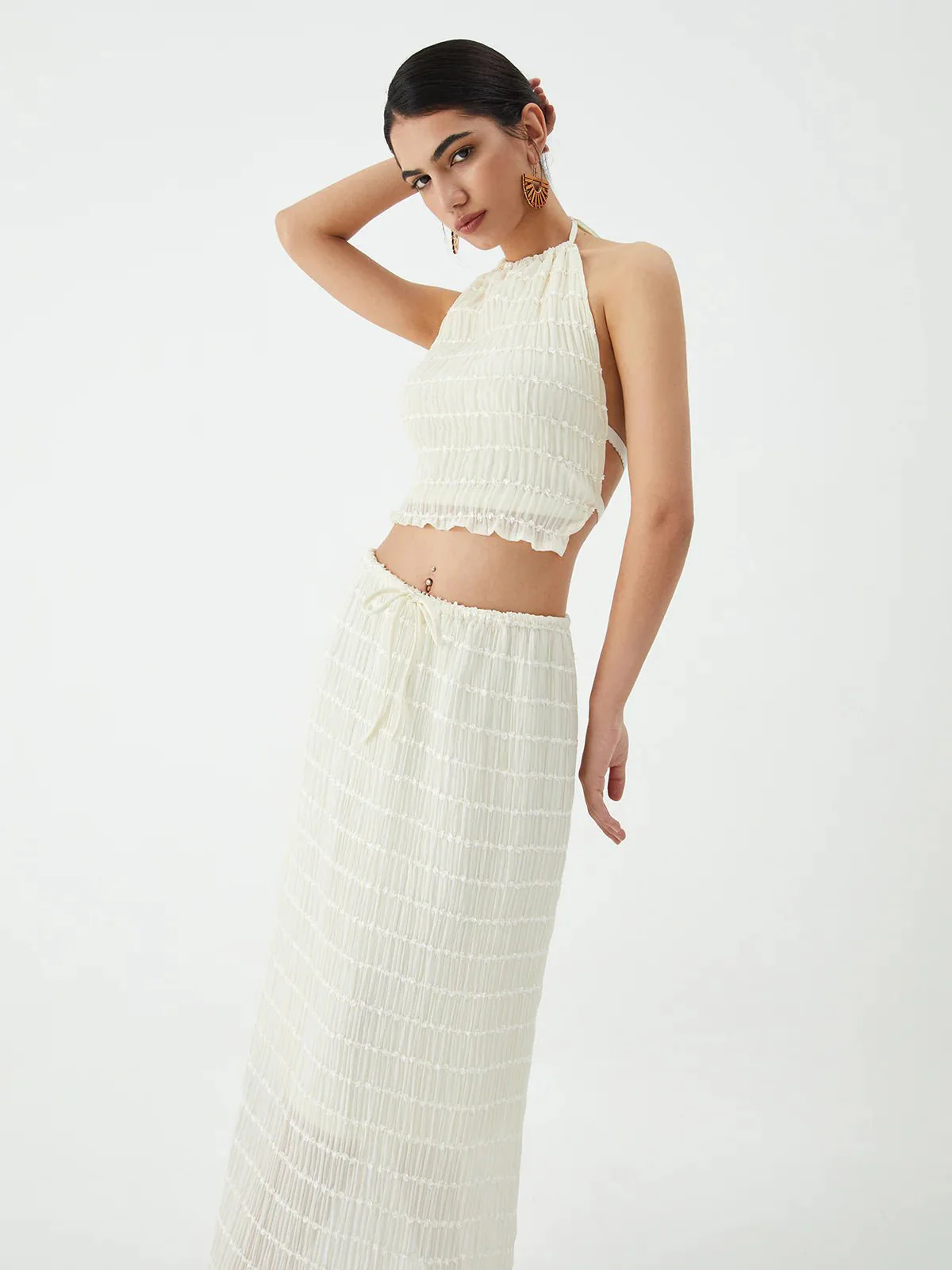 Valerie two-piece set with frill details - Image 14