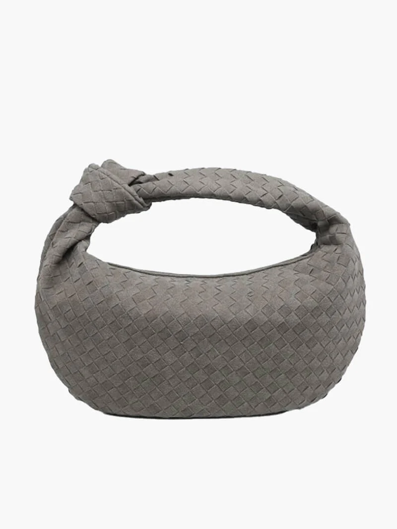 Woven Bag Medium Suede - Image 2