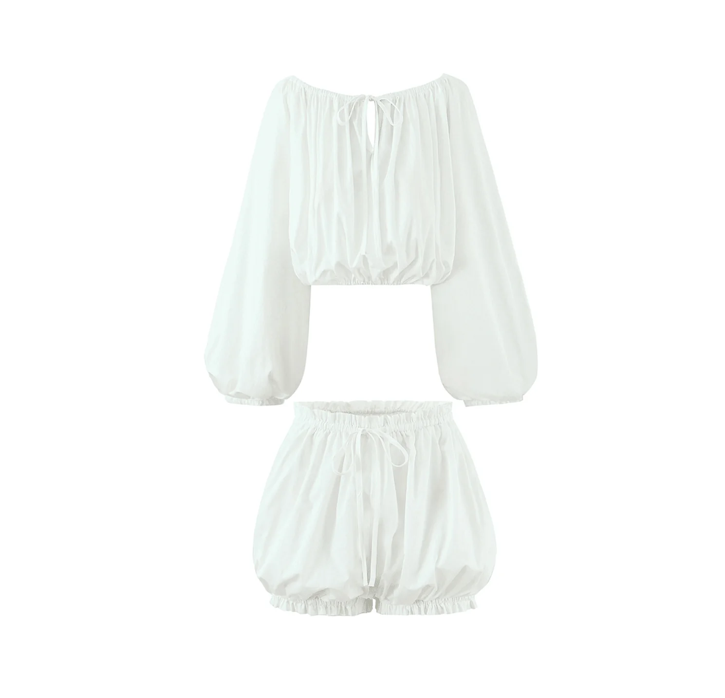 Zoe Off-the-shoulder & Shorts Set - Image 5